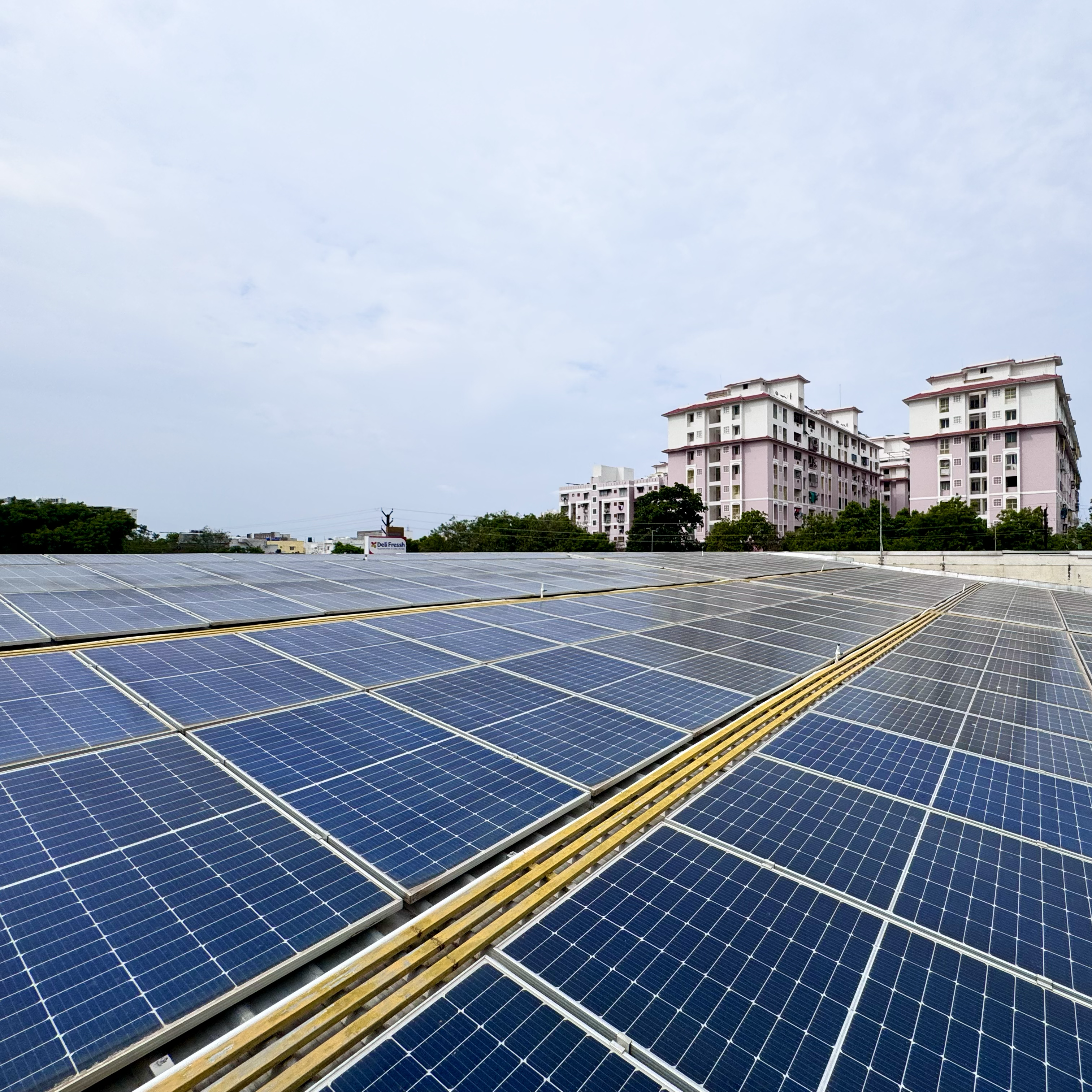 Deli Fressh solar infrastructure
